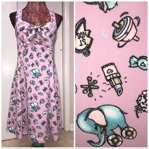 Pastel Kawaii Pin Up Dress